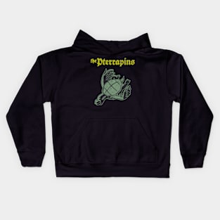 The Pterrapins (green variation) Kids Hoodie